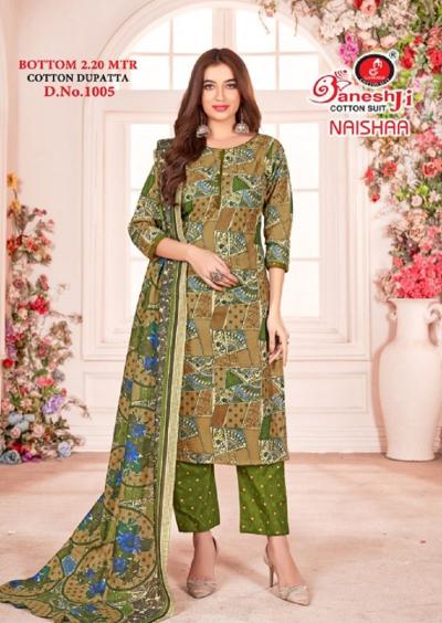 Ganeshji naishaa vol-1 wholesale dress material resale and earn best apps
